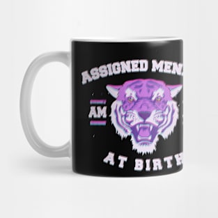 assigned menace at birth Mug